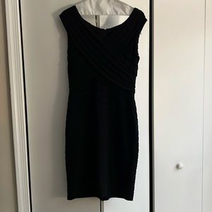 Black cocktail dress